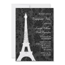 Damask Paris Engagement Party