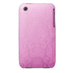 Damask Pink iPhone 3/3GS Case Case-Mate iPhone 3 Cases