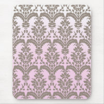Damask<Pink>Mousepad