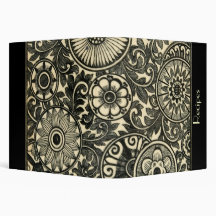 Damask Recipe Binder!