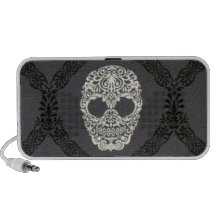 Damask Skull speaker