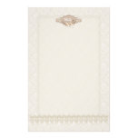 Damask  Swan Elegance Stationery