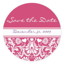 Damask Vintage Floral Wedding Matching Favours