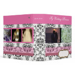 Damask Wedding Planner- add your photos binders