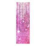 Damask Wildflowers, MADAM VALESKA in Pink Business Cards