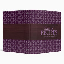 Damassé avec le classeur de recette de ruban de pr