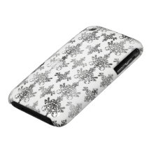 damassé complexe blanche noire affligée coques iPhone 3