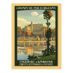 d'Amboise de château Carte Postale