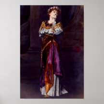 Dame Ellen Terry as Imogen - Alma-Tadema Posters