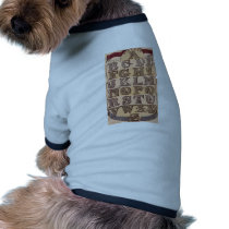 Dame Wonder's Amusing Alphabet Dog Tee