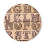 Dame Wonder's Amusing Alphabet Refrigerator Magnets