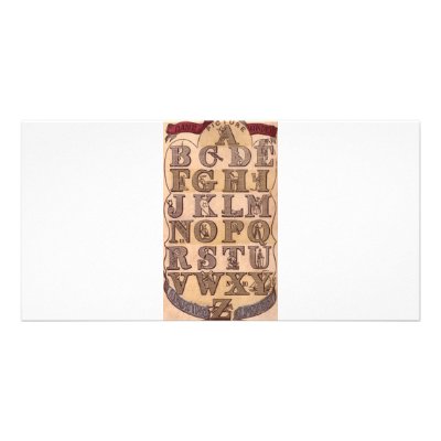 Dame Wonder's Amusing Alphabet Photo Cards by spyderfyngers