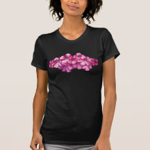 Dames roses de pétunias t-shirt