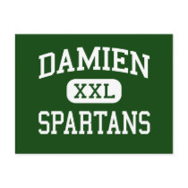 Damien - Spartans - High - La Verne California Postcards
