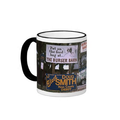 Damn Good Food, Wimberley, Texas Mug by donnapool
