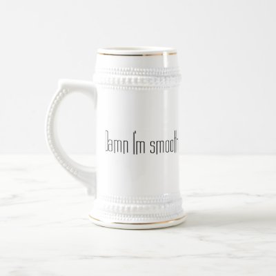 Damn I'm Smooth Mugs by KiDAcE
