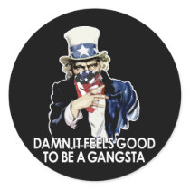 Damn It Feels Good To Be A Gangsta Sticker