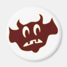 Dämon demon kühlschrankmagnete
