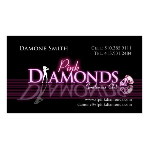 Damones card with Back Image Business Card