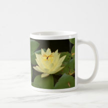 Damselfly on Waterlily Coffee Mug