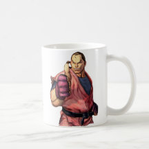 Dan avec le pouce tasses