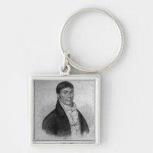 Dan Donnelly, engraved by Percy Roberts Key Chains