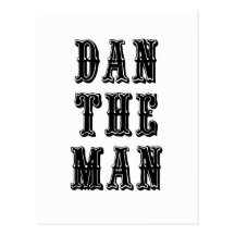 Dan the Man Postcards