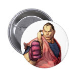 Dan With Thumb Up Pinback Buttons