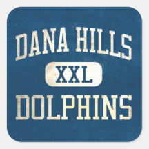 Dana Hills Dolphins Athletics Sticker