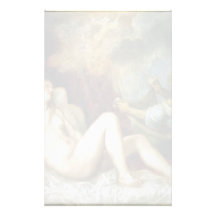 Danae By Tiziano Vecellio (Best Quality) Customized Stationery