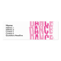 Dance3, nom, adresse 1, adresse 2, contact 1,… carte de visite