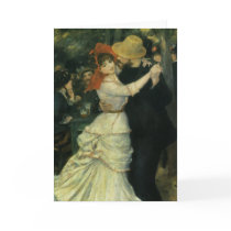 Dance at Bougival by Pierre Auguste Renoir