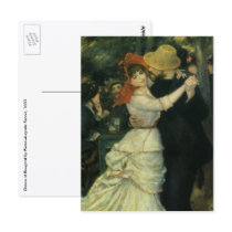 Dance at Bougival by Pierre Auguste Renoir