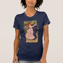 Dance At Bougival By Pierre-Auguste Renoir Tshirts