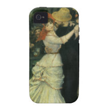 Dance at Bougival by Renoir, Vintage Impressionism Case-Mate iPhone 4 Case