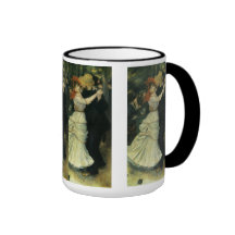 Dance at Bougival by Renoir, Vintage Impressionism Coffee Mug
