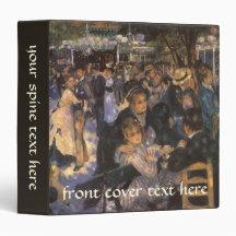 Dance at Le Moulin de la Galette by Renoir Binder