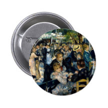 Dance at Le Moulin de la Galette by Renoir Pin