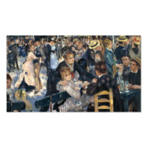 Dance at Le moulin de la Galette, Renoir Business Card