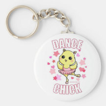Dance Chick Key Chain