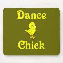 Dance Chick Mouse Pads