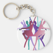 Dance Dance Dance Keychains