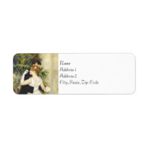Dance in the City by Renoir Custom Return Address Label