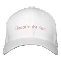 Dance in the Rain Hat Embroidered Hat