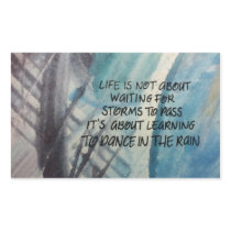 Dance in the Rain Sticker