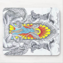 Dance in the wind mousepad