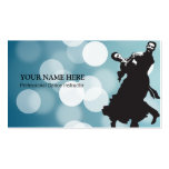 Dance Instructor Business Card Template
