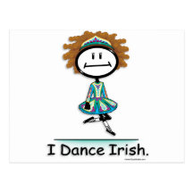 Dance Irish Post Card