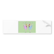 Dance is poetry in motion bumper sticker