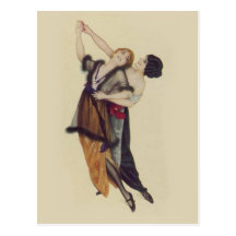 Dance Ladies Postcards
